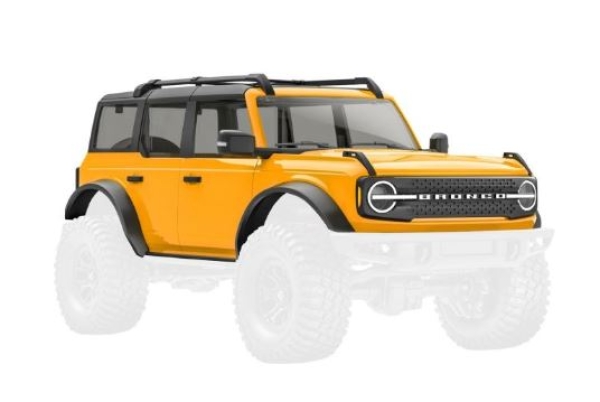 TRX9711-CYBER Karosse Ford Bronco, lackiert inkl. Beschlagteile cyber orange